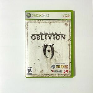 The Elder Scrolls IV: Oblivion (Xbox 360, 2008) Complete With Manual And Map
